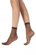 Legworks 15 Denier Legworks Comfort Top Ankle Highs 3 Pair Pack - Barely Black