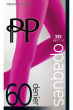 Premium Opaques 60 Denier Coloured Tights 1 Pair Pack - Raspberry