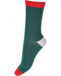 Funfetti Bamboo Socks 2 Pair Pack - Green Mix