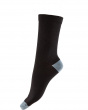 Narrow Stripe Bamboo Socks 2 Pair Pack - White Mix