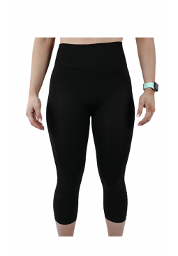 Active-Wear Capri Leggings - Black