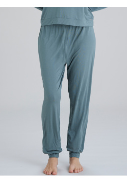 Botanical Lace Lounge Pant - Sage