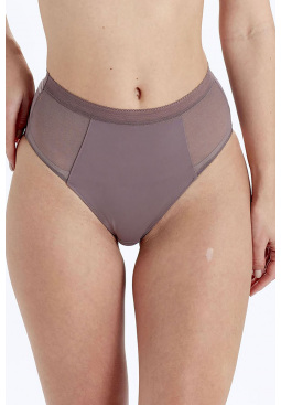 Naturals High Waisted Brief - Dusk