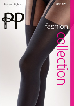 Suspender Tights - Black