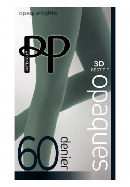 Premium Opaques 60 Denier Coloured Tights 1 Pair Pack - Fern