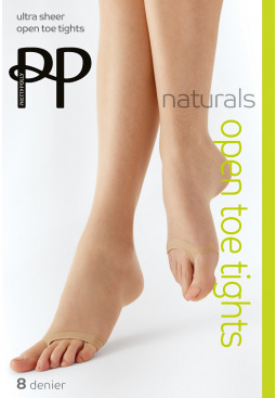 Naturals Open Toe Tights - Barely There