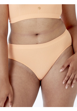 Eco-Wear Rib Brief - Coral