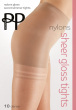 Nylons 10 Denier Gloss Secret Slimmer Tights - Sherry. Pretty Polly bodyshaping hosiery with an ultra smooth feel, pack image
