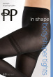In Shape 40 Denier Opaque Bodyshaper Tights - Black