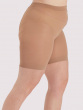 Curves 100 Denier Cooling Anti Chafing Shorts - Nude