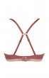 Contemporary Rib Non Wired Bra - Dusty Rose