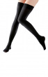 80 Denier Fashion Smooth Opaque Hold Ups - Black