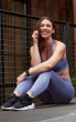Active-Wear Leggings - Blueberry