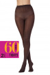 Everyday Opaques 60 Denier Tights 2 Pair Pack - Chocolate