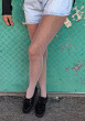 Spot Net Tights - Lilac