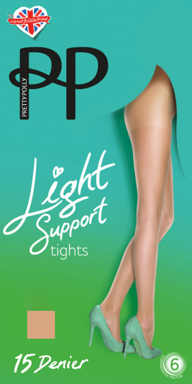 Everyday Plus 15 Denier Light Support Tights - Nude
