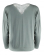 Botanical Lace Slouch Top - Sage