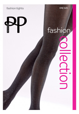 Soft Shimmer Opaque Tights - Black