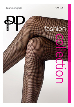 Fishnet Fashion Tights - Black
