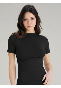 Active-Wear Short Sleeve T-Shirt - Black